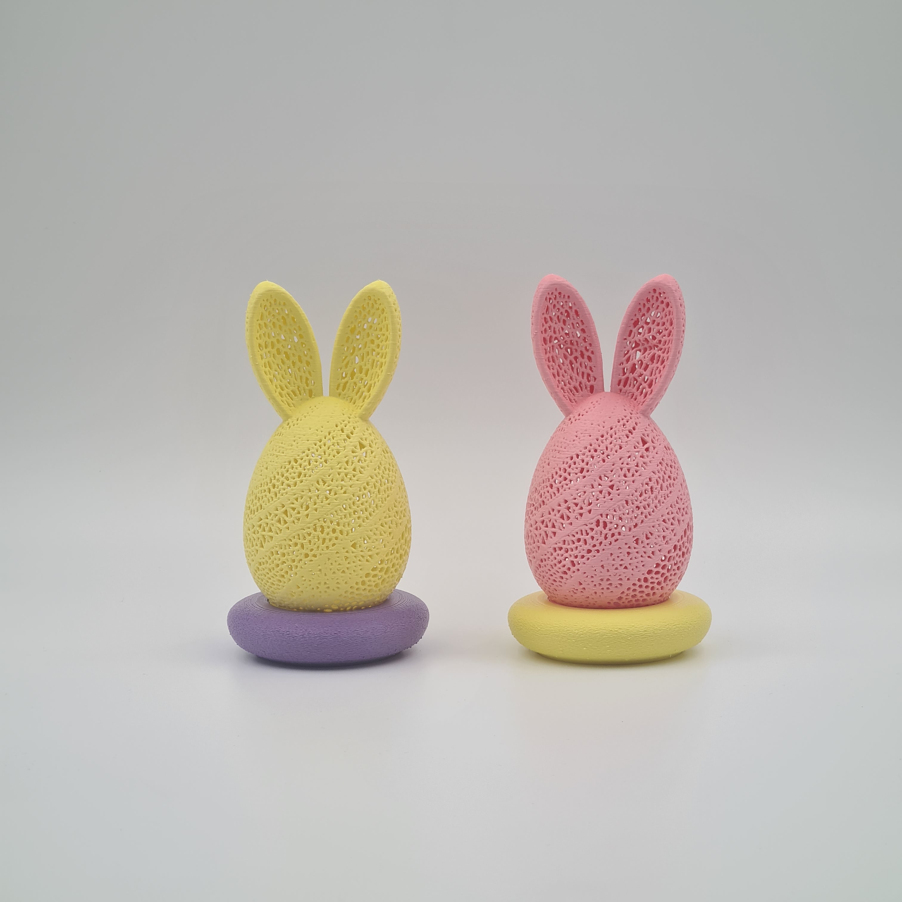 Lysende påskeæg med ører