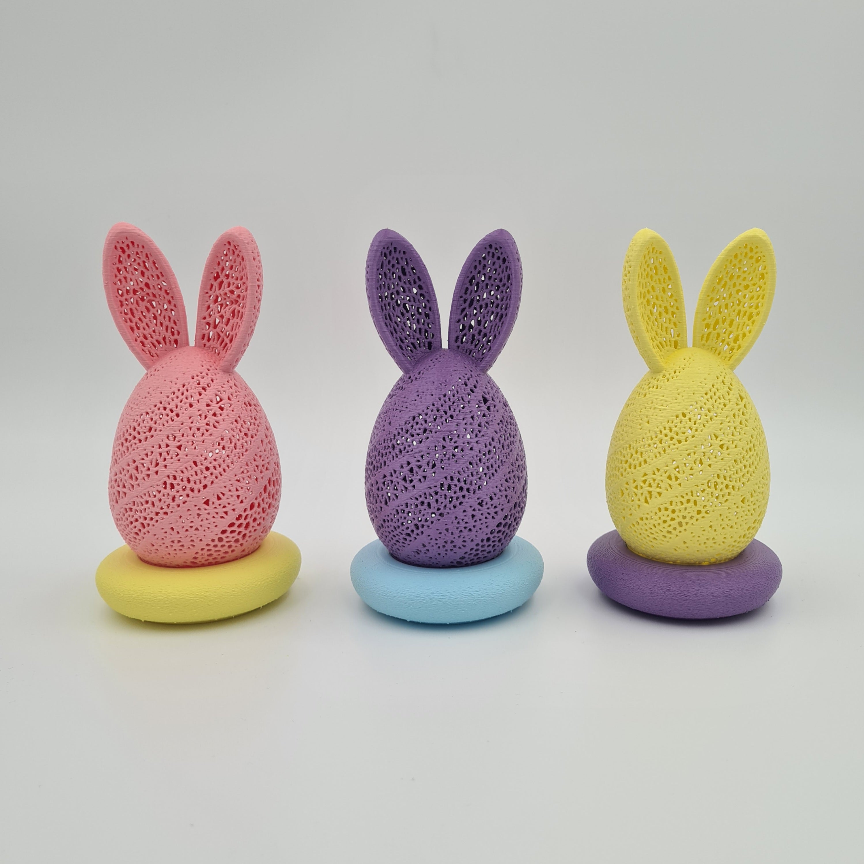 Lysende påskeæg med ører